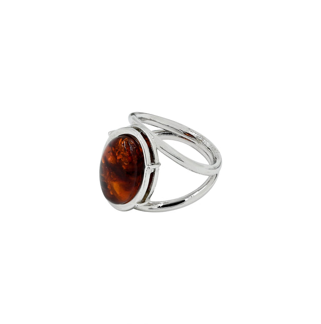 Amber Ring 2.60 Ct (2.86 Ratti) Ring