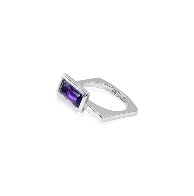 Amethyst (Jamuniya) Ring (1.40Ct Carat and 1.54 Ratti)