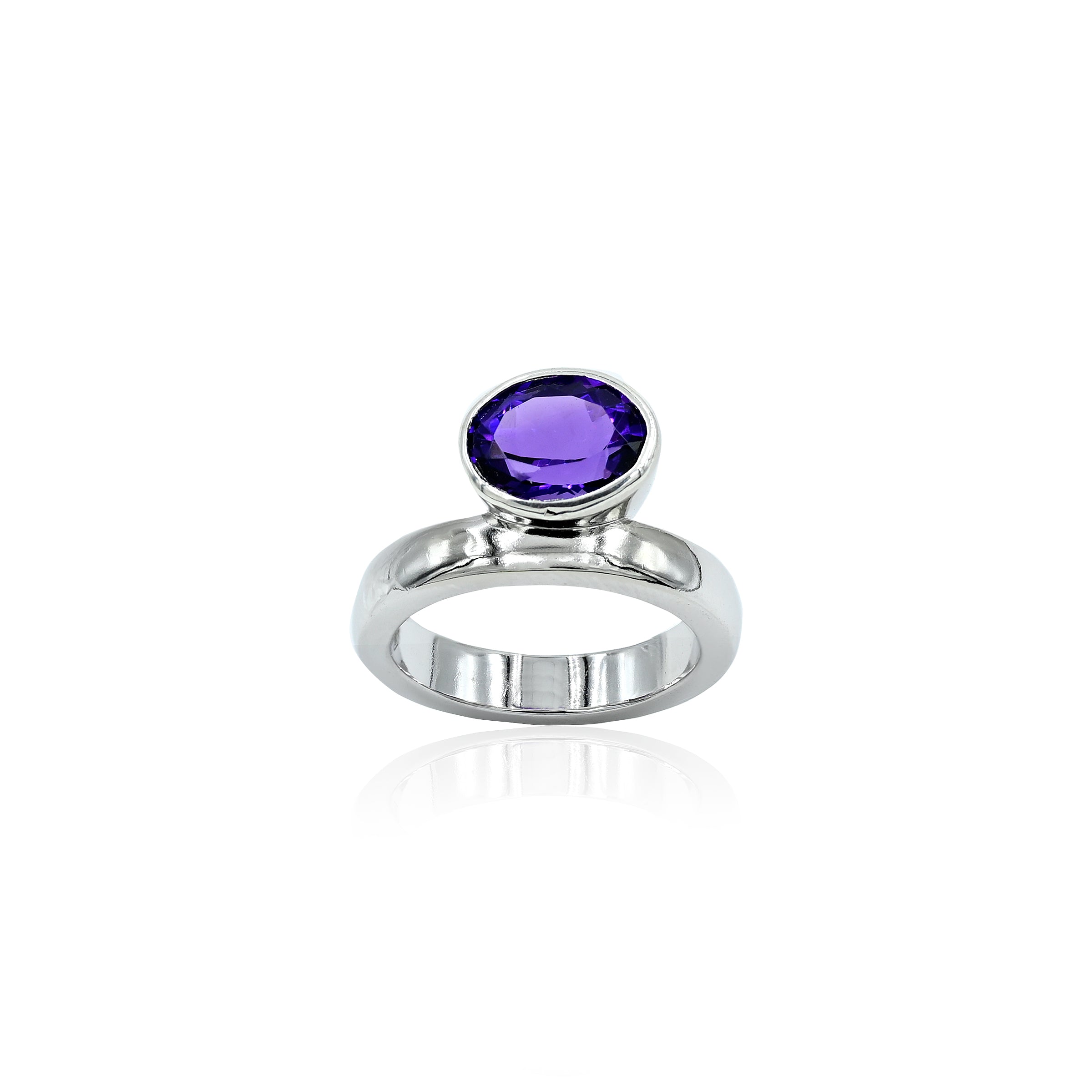 Amethyst(Jamuniya) Ring 2.65Ct (2.92 Ratti)