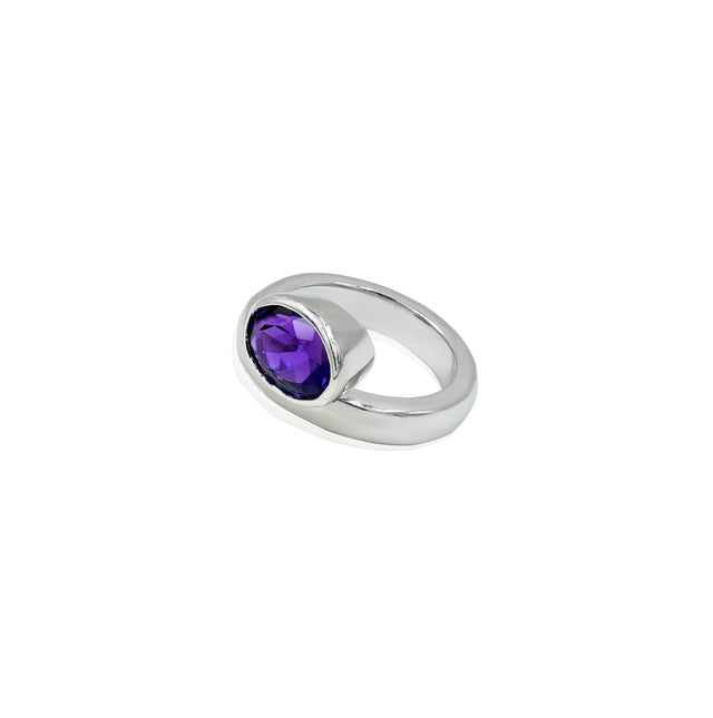 Amethyst(Jamuniya) Ring 2.65Ct (2.92 Ratti)