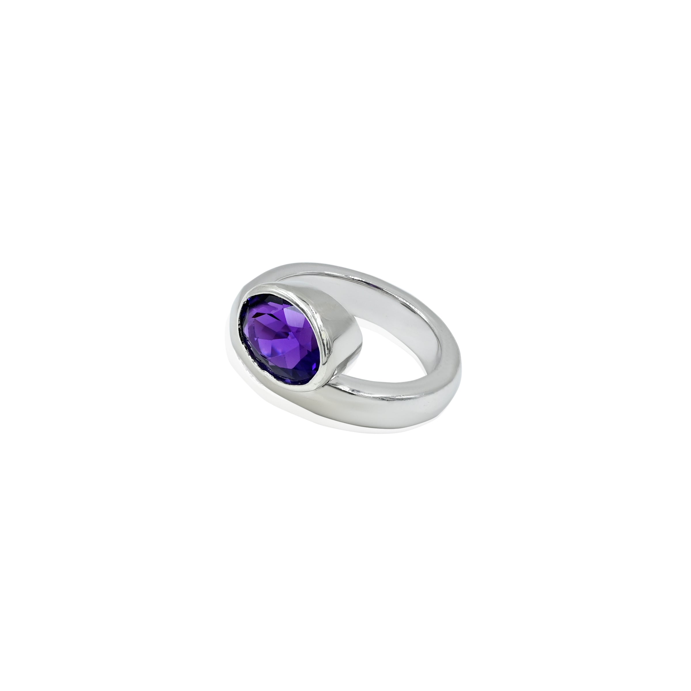 Amethyst(Jamuniya) Ring 2.10 Carat (2.31 Ratti)