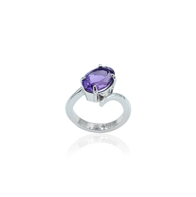 Amethyst(Jamuniya) Ring 3.30 Carat (3.63 Ratti)