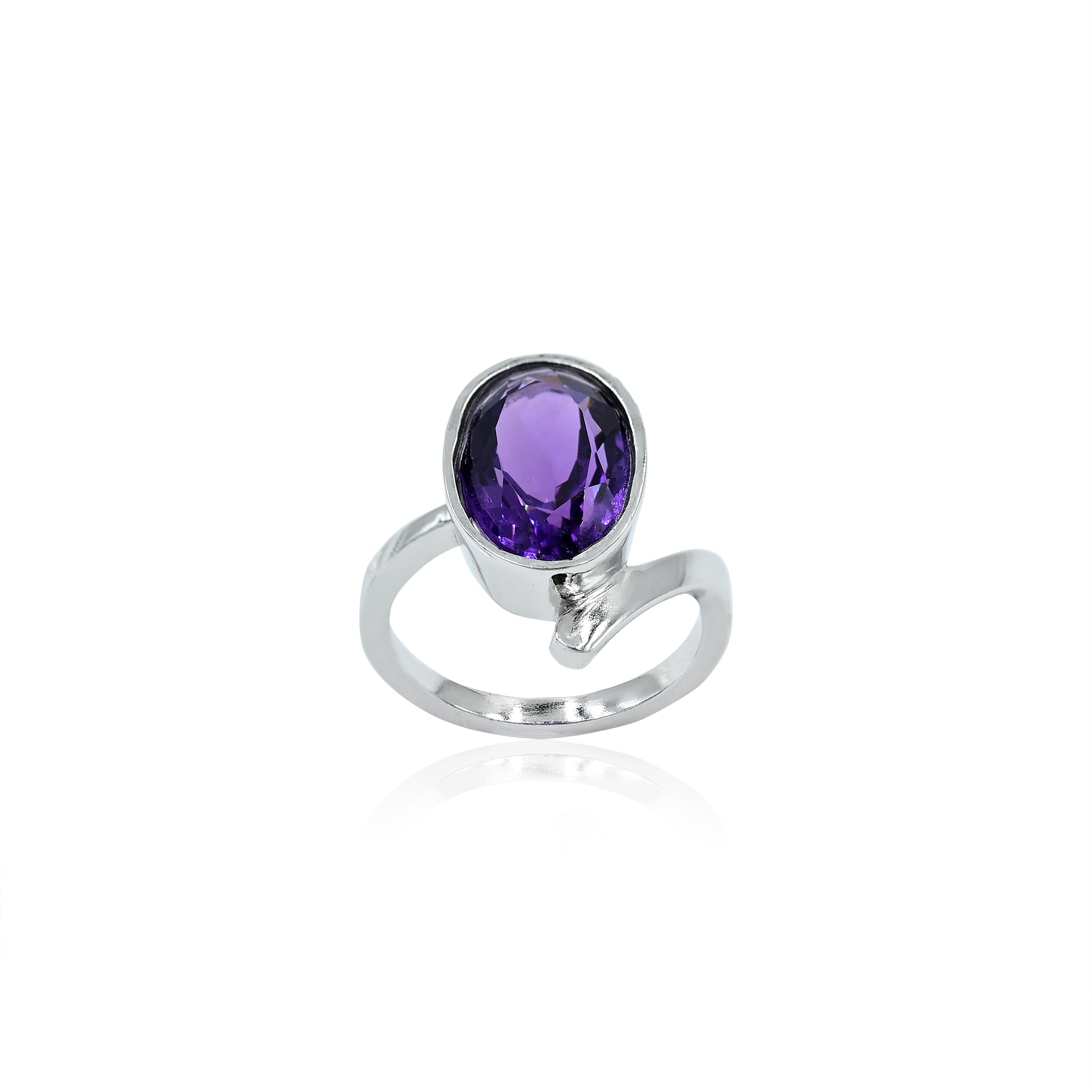 Amethyst(Jamuniya) Ring 4.10 Carat (4.51 Ratti)