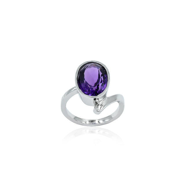 Amethyst(Jamuniya) Ring 4.10 Carat (4.51 Ratti)