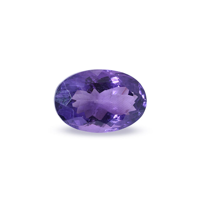 Natural Amethyst Gemstone ( 5.99 Carats and 6.59 Ratti )