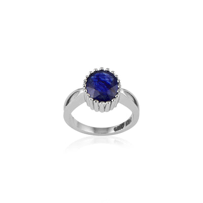 Blue Sapphire Precious Ring