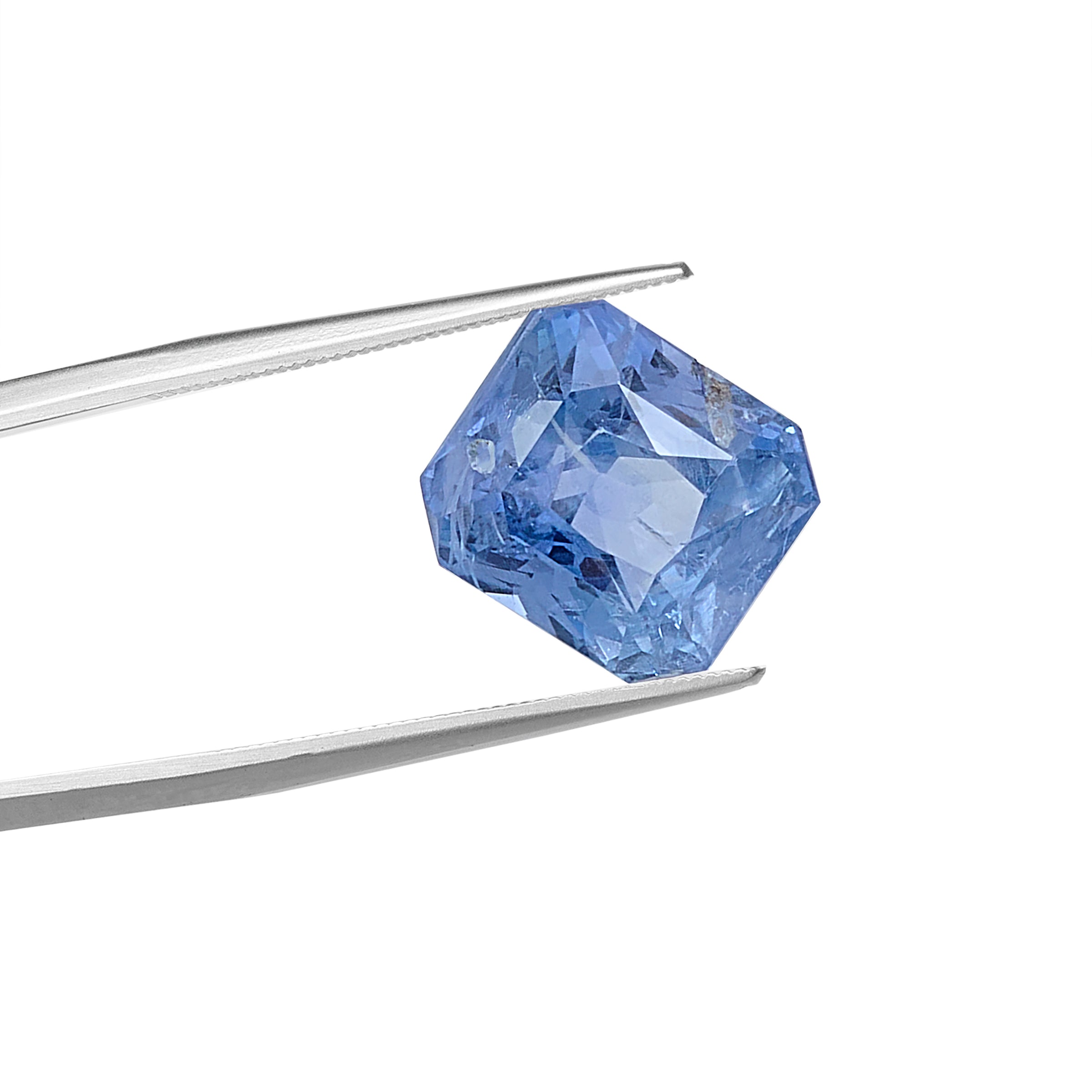 Natural Blue Sapphire Gemstone (3.19 Carats and 3.51 Ratti)