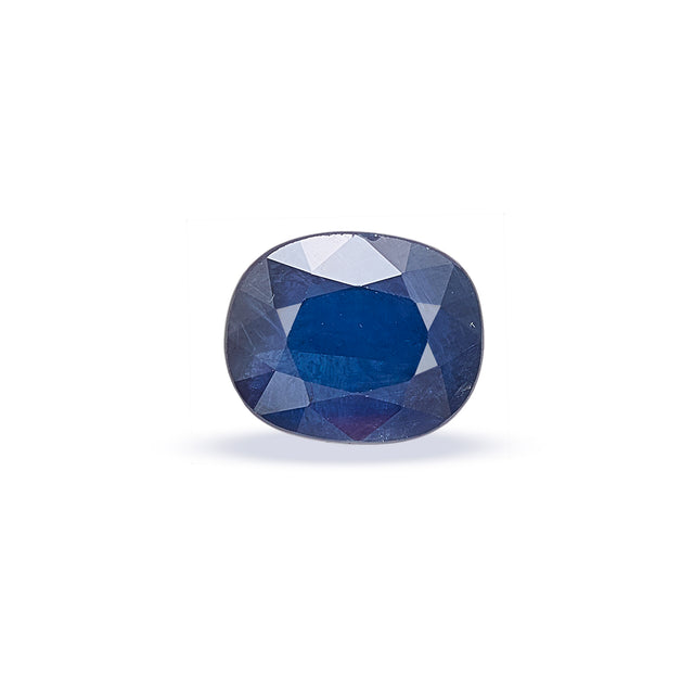 Natural Blue Sapphire Gemstone (6.55 Carats and 7.21 Ratti)