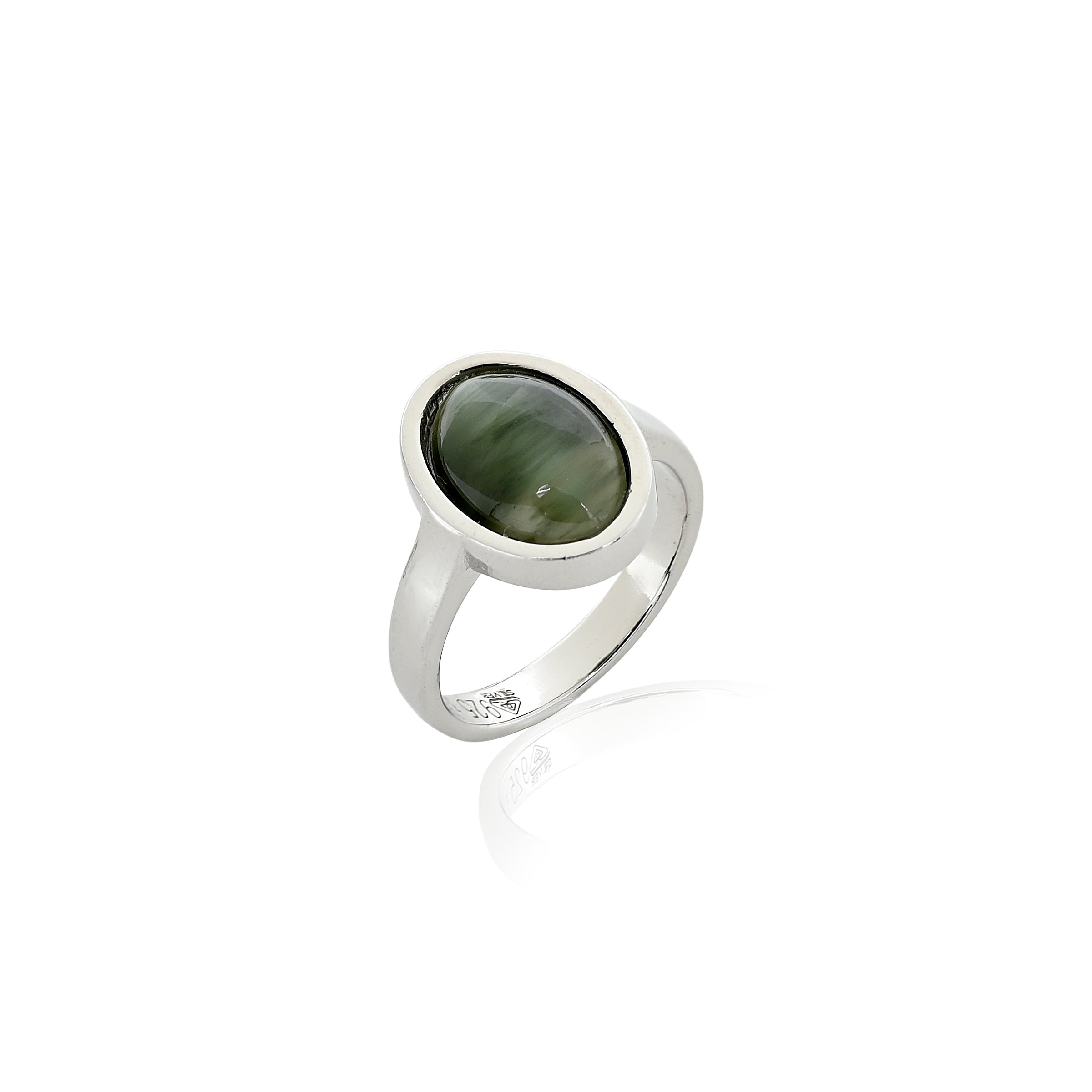 Natural Cat's eye 3.70ct(4.07 Ratti) Ring