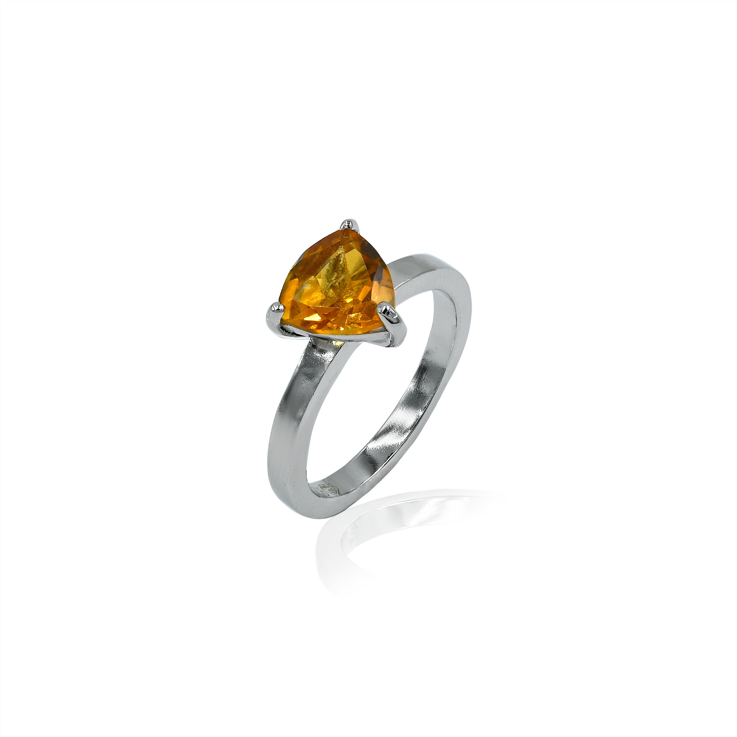 Citrine Ring (1.60 Carat / 1.76 Ratti)