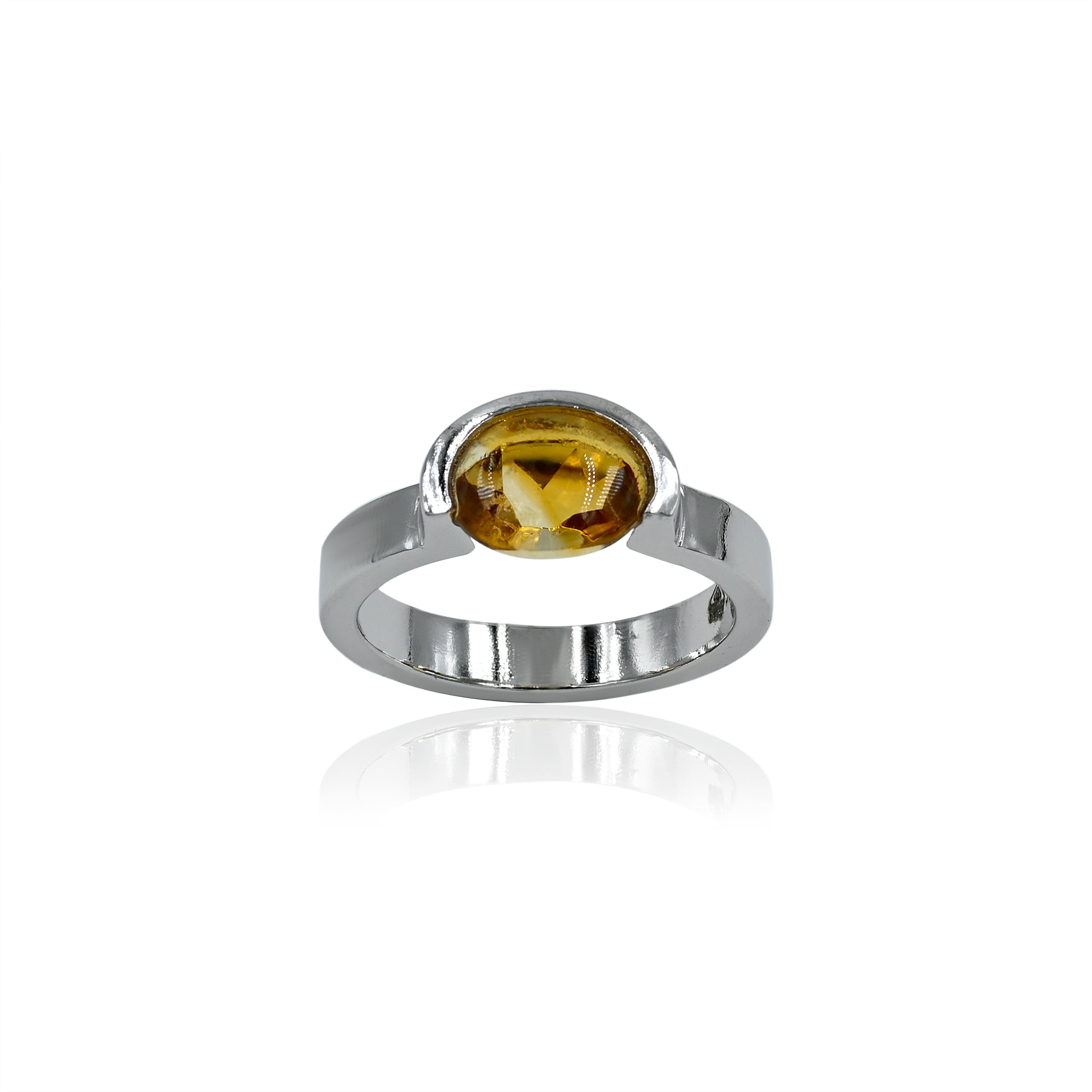 Citrine Ring (1.85 Carat / 2.04 Ratti)