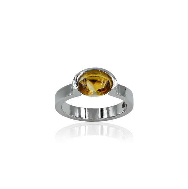Citrine Ring (1.85 Carat / 2.04 Ratti)