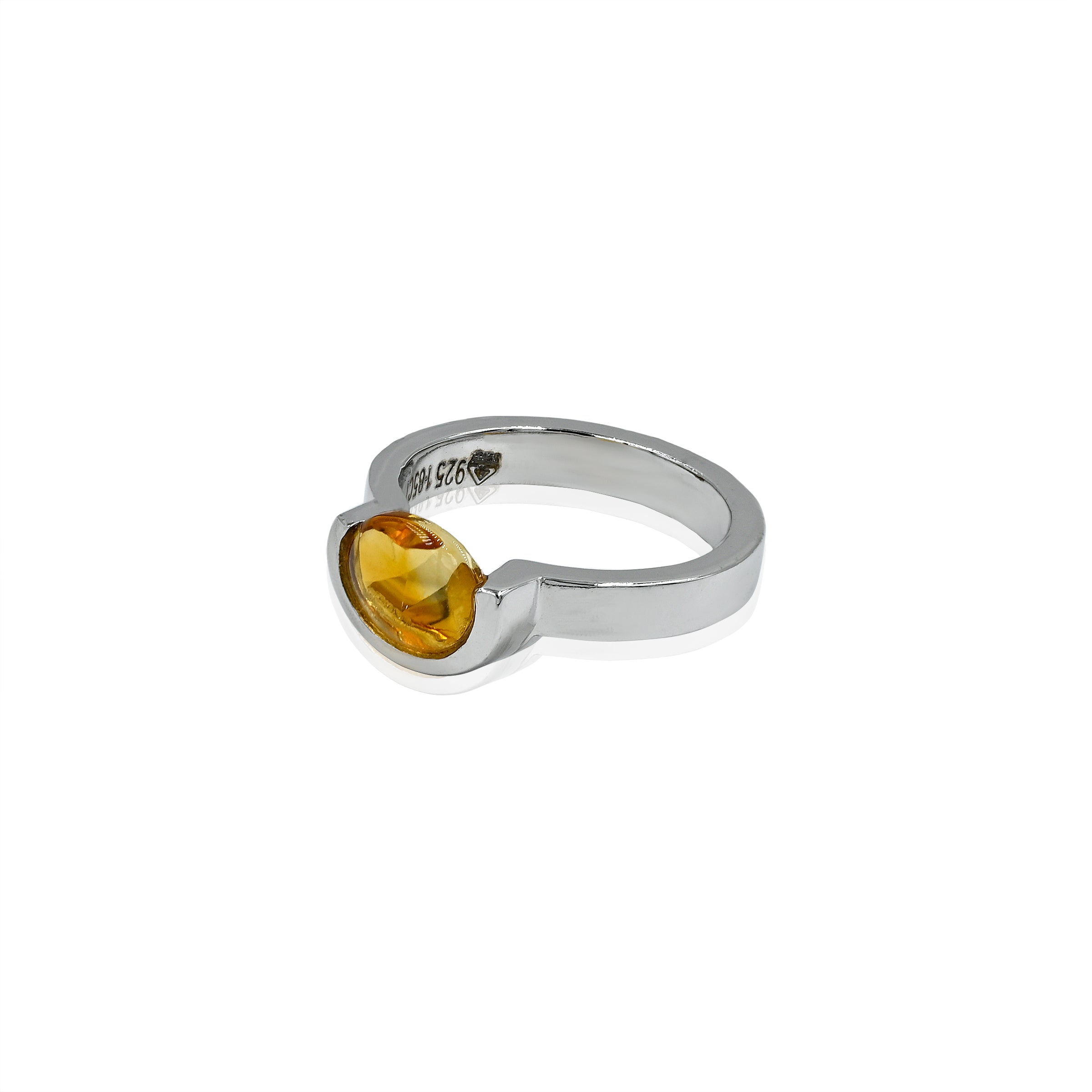 Citrine Ring (1.85 Carat / 2.04 Ratti)