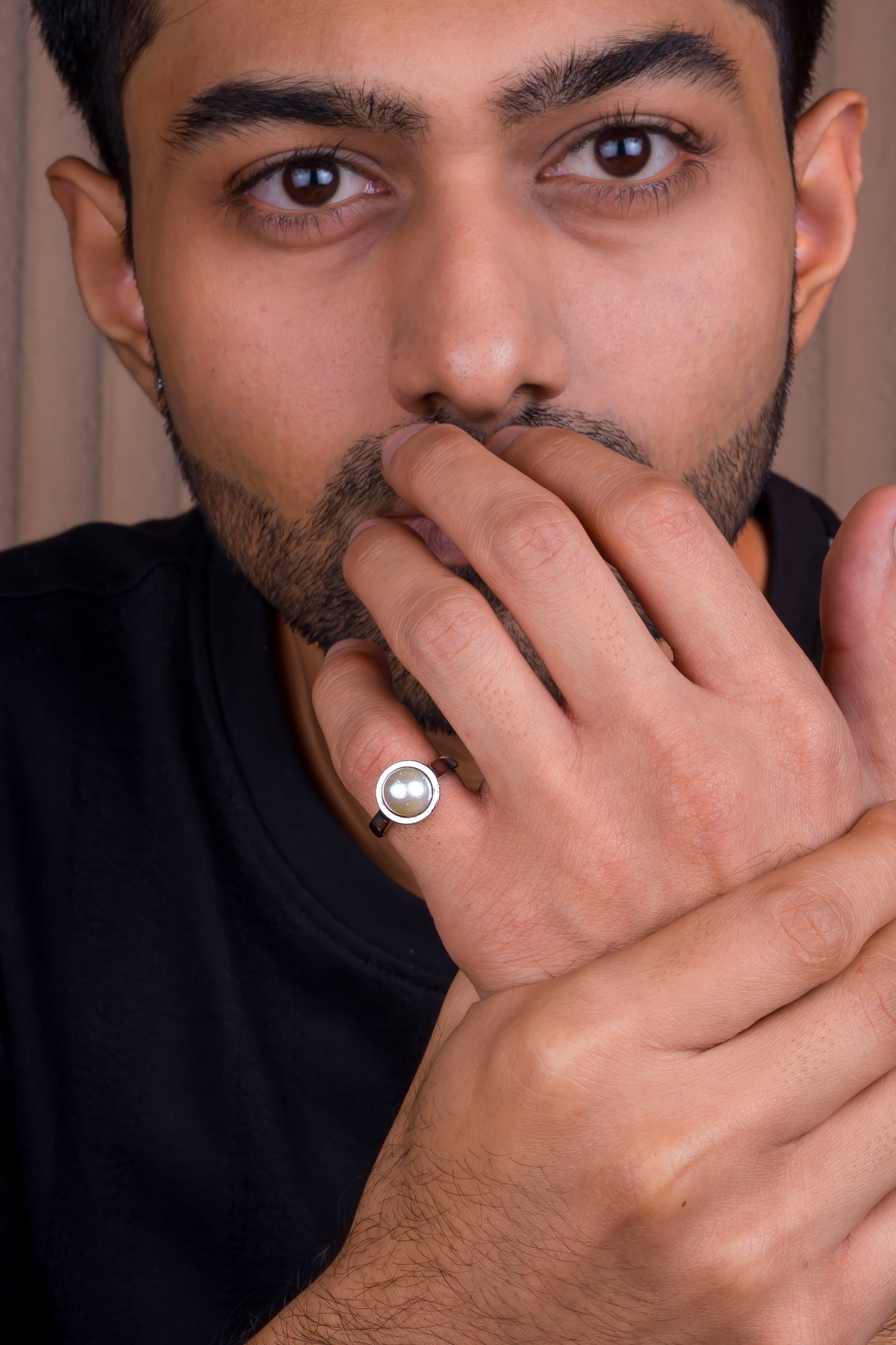 Natural Pearl (Moti) 5.05ct (5.56 Ratti) Ring