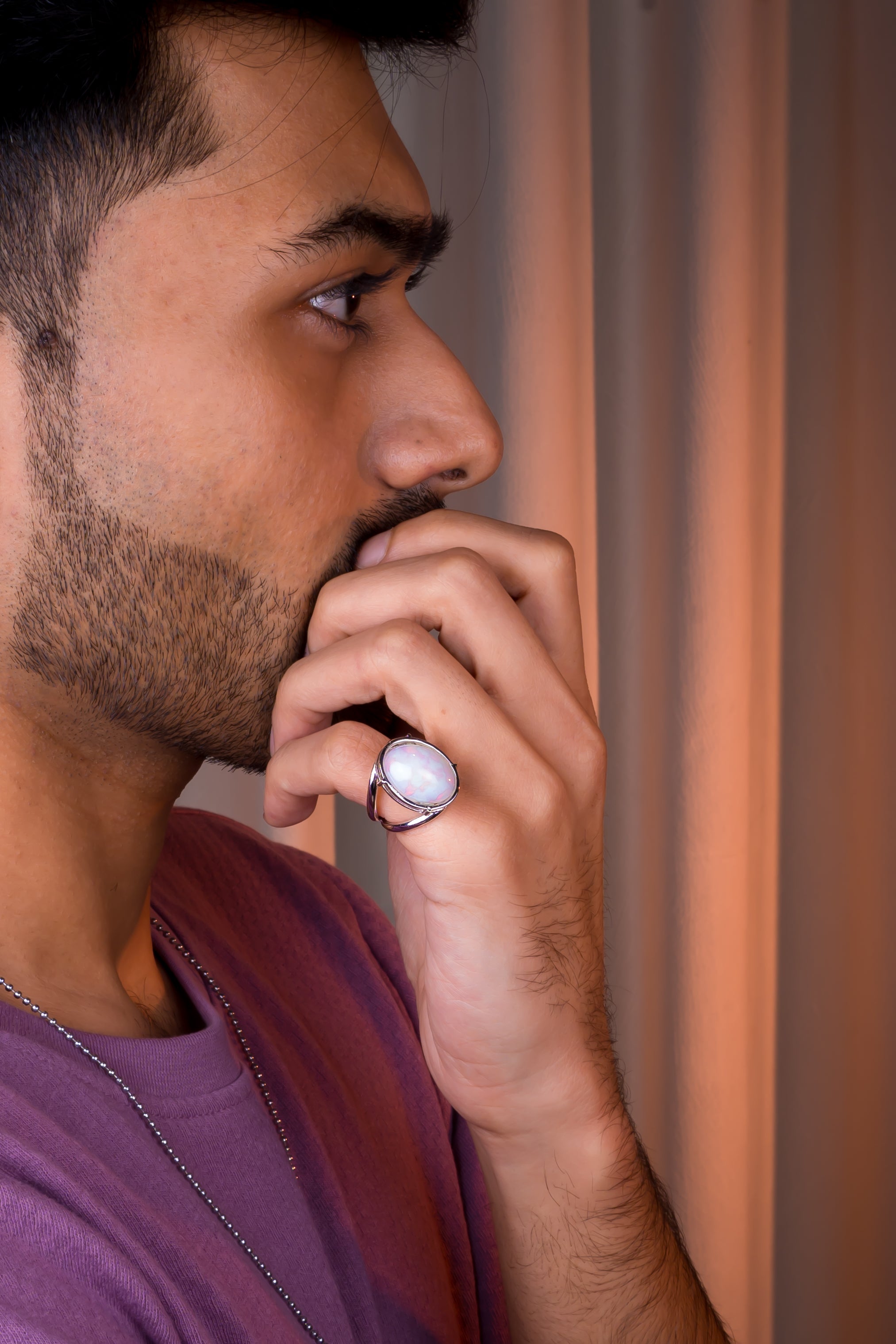 Opal Ring (7.65 Carat / 8.42 Ratti)