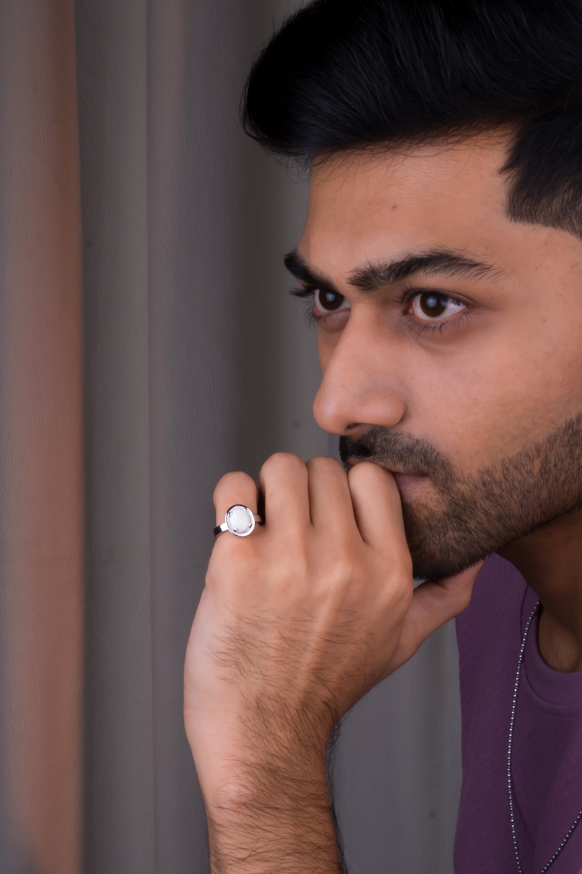 Opal Ring (1.90 Carat / 2.09 Ratti)