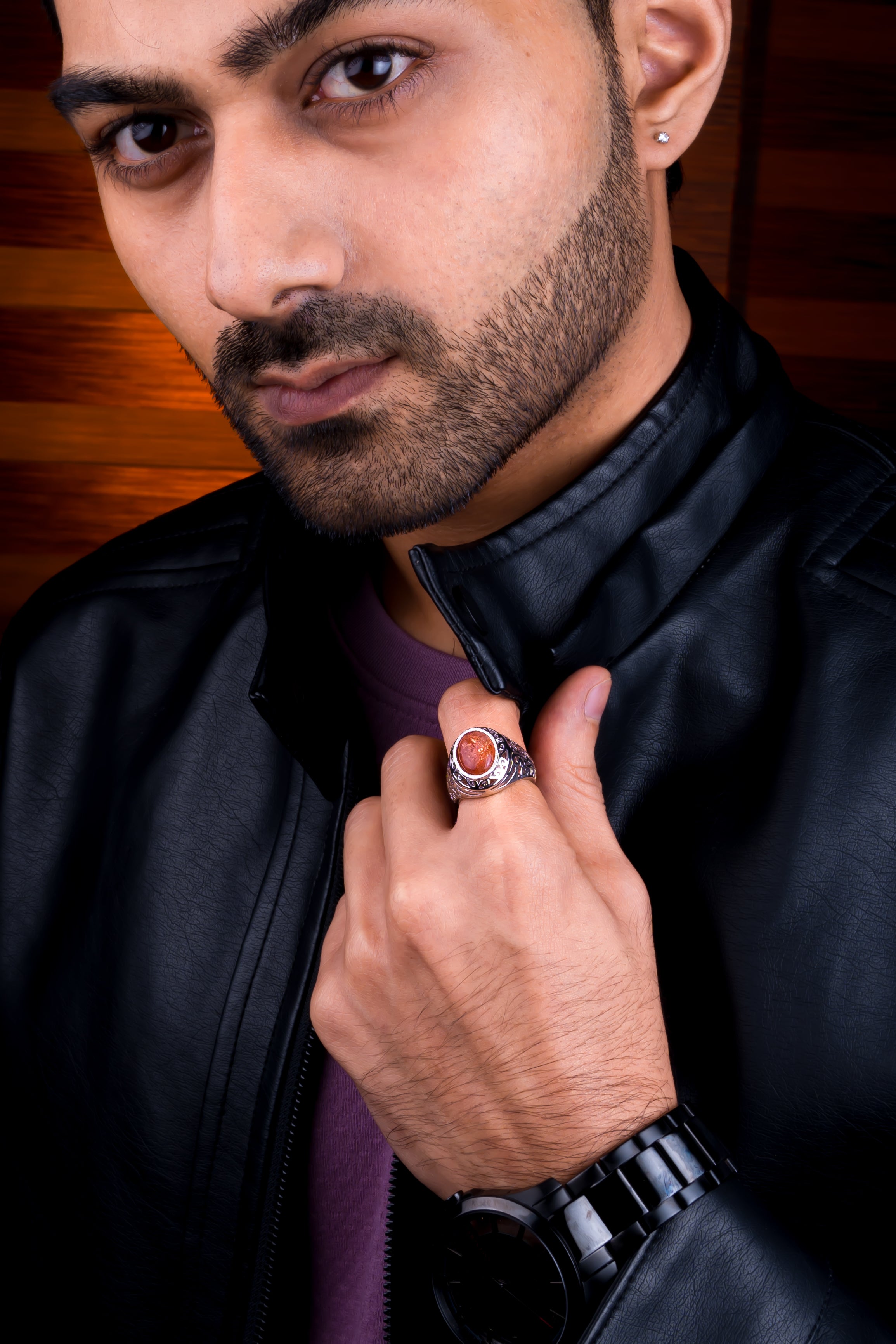 Sunstone Ring (4.40 Carat / 4.84 Ratti)