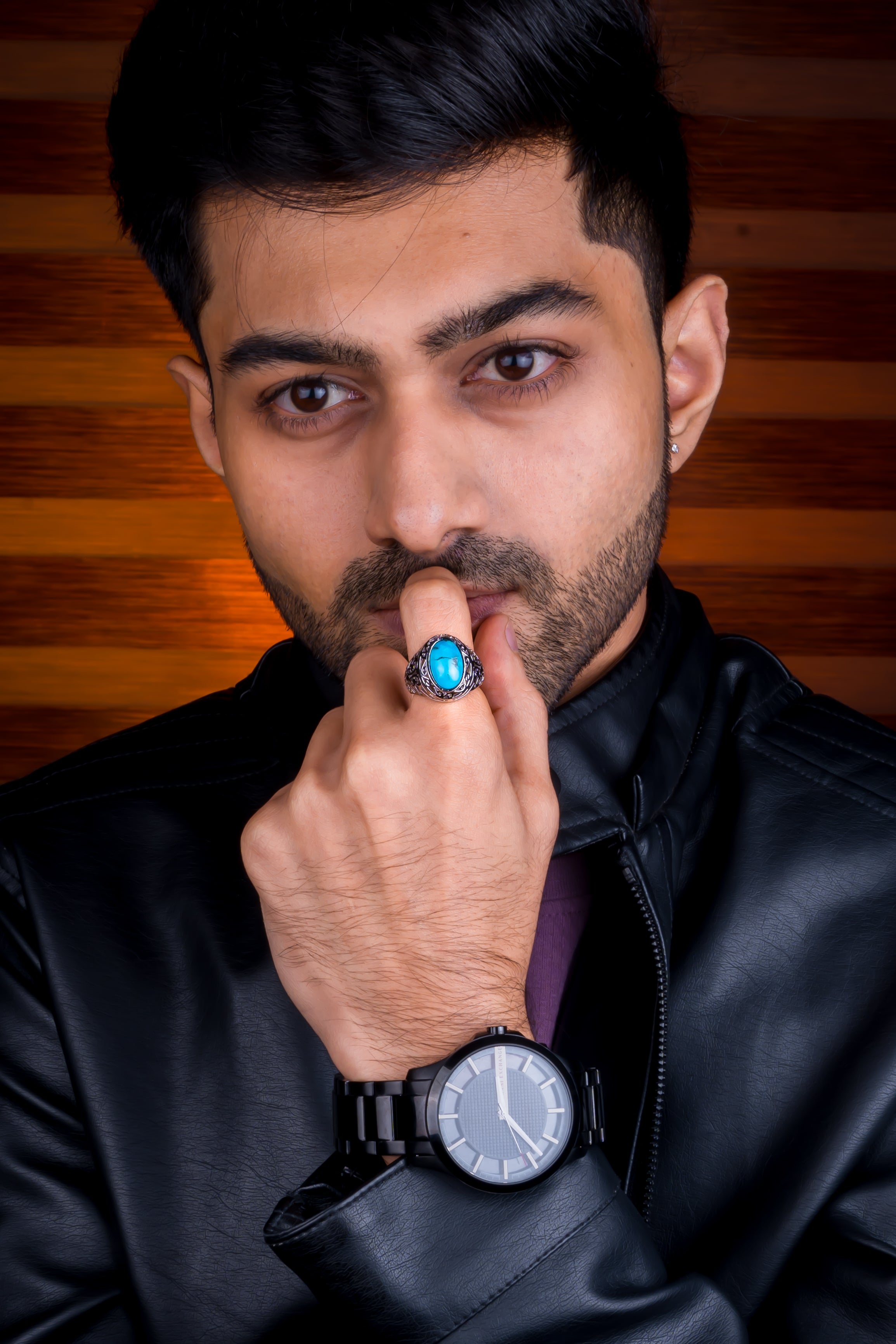 Turquoise(Firoza) Ring (5.05 Carat / 5.56 Ratti)