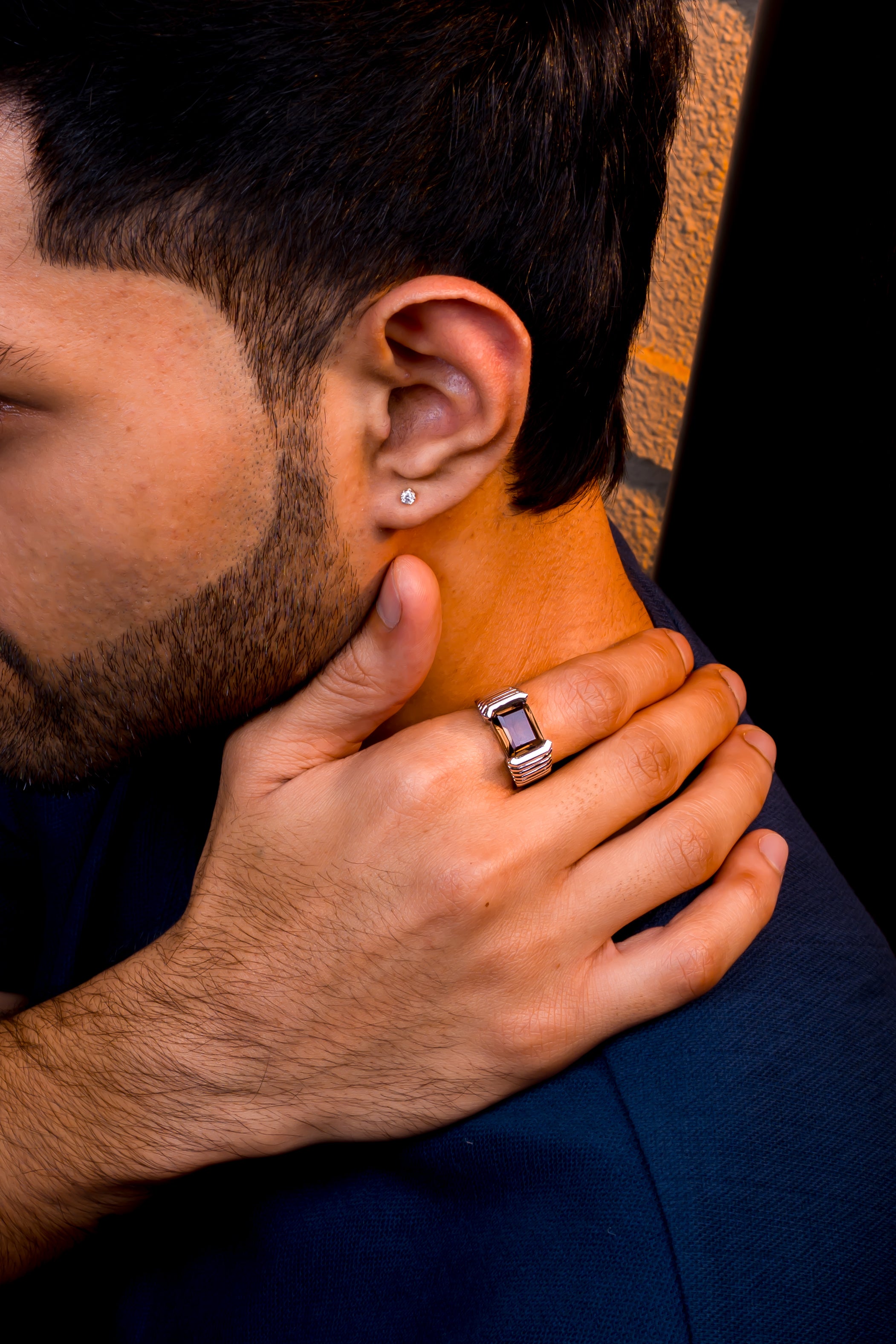 Smoky Quartz Ring (5.55 Carat / 6.11 Ratti)