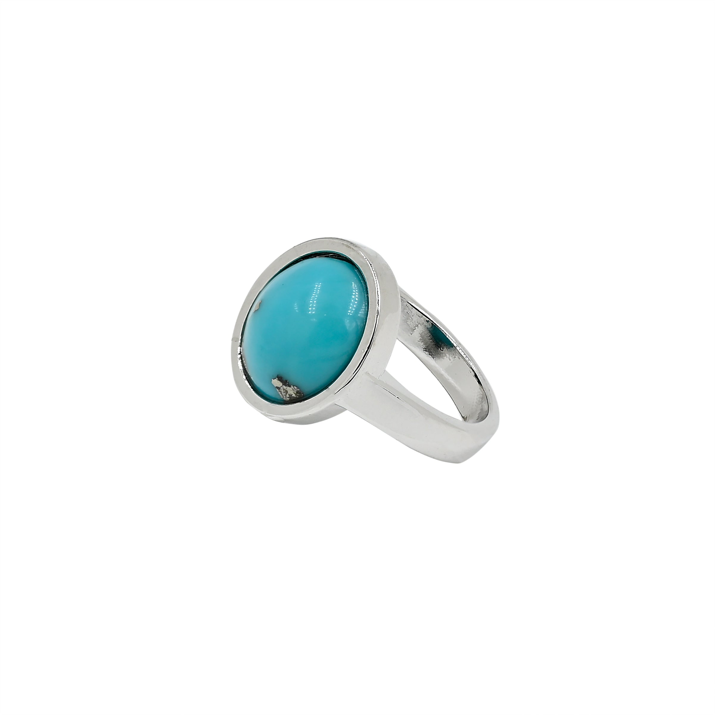 Turquoise(Firoza) Ring (4.25 Carat / 4.68 Ratti)