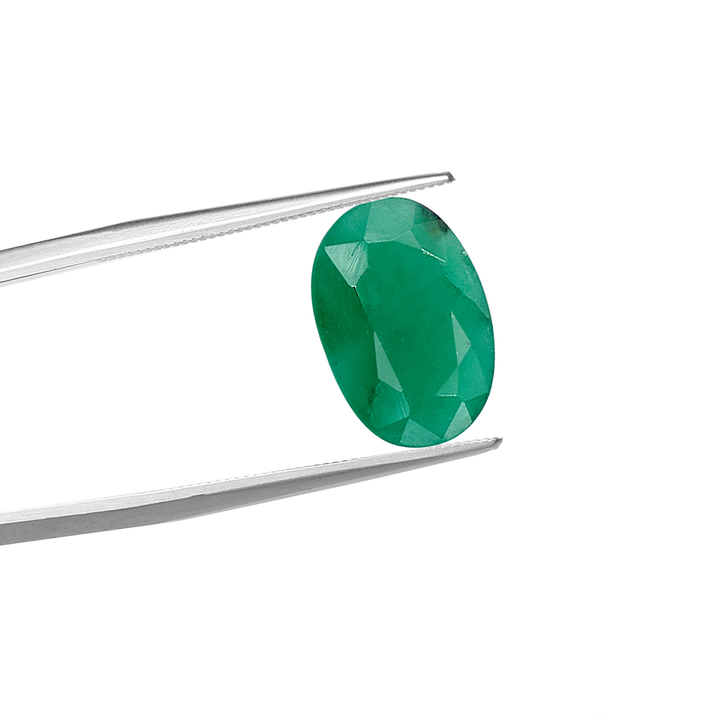 Natural Emerald (3.09 Carat and 3.40 Ratti)