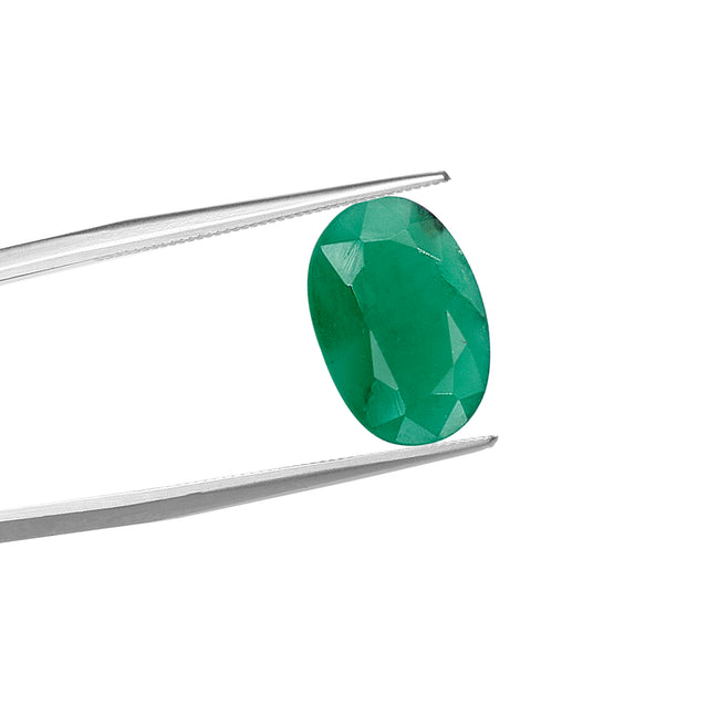 Natural Emerald (3.09 Carat and 3.40 Ratti)