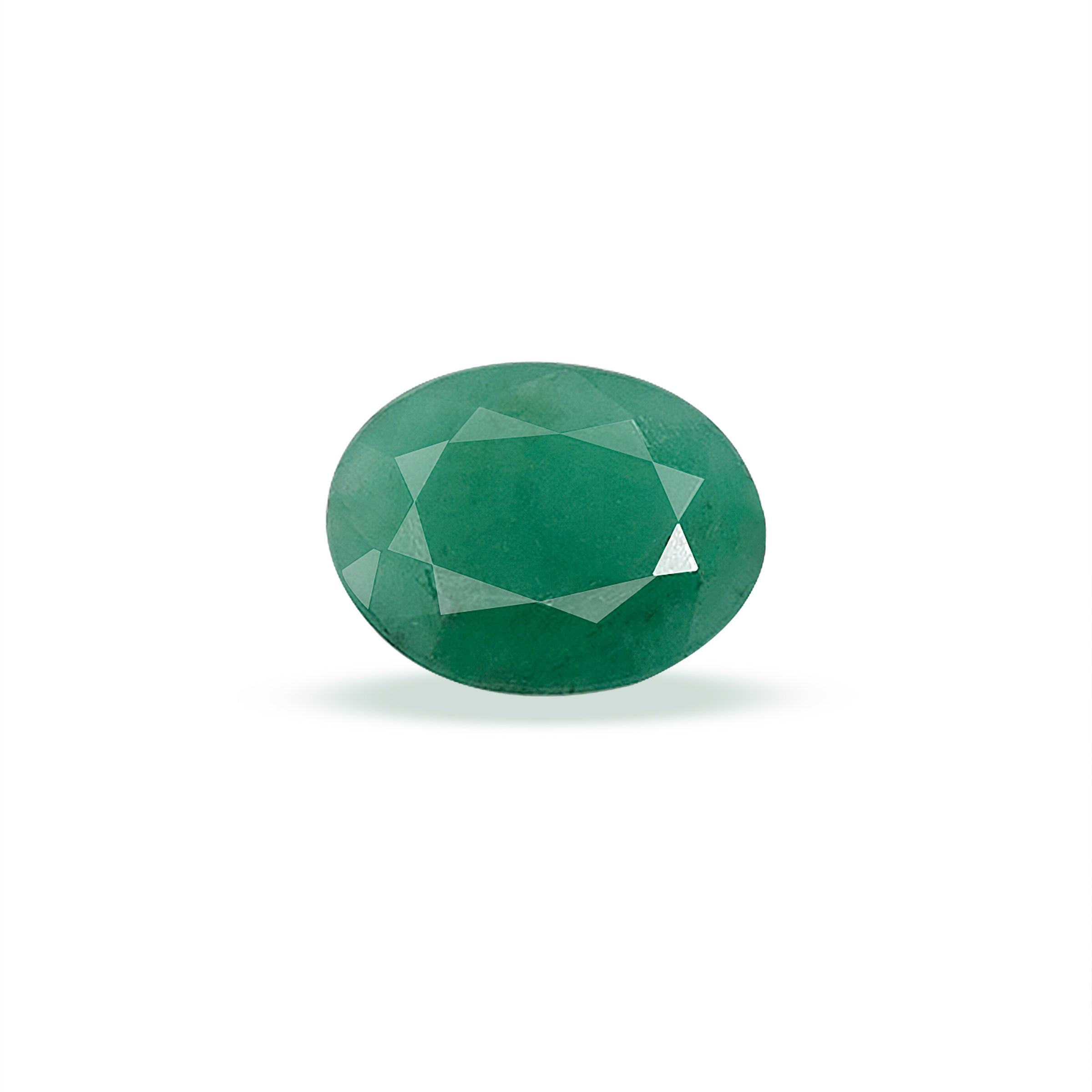 Natural Emerald (3.72 Carat and 4.09 Ratti)