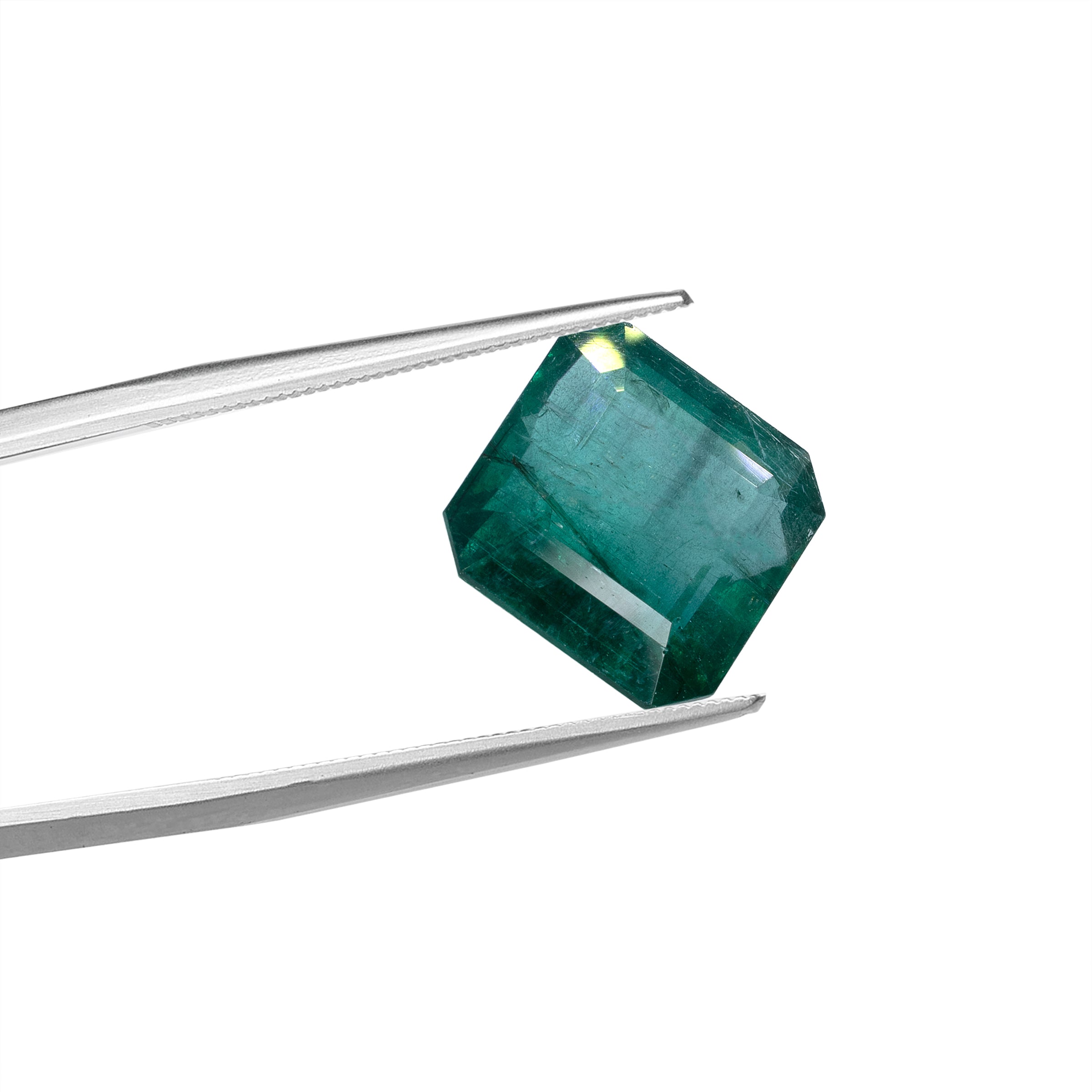 Natural Green Emerald Gemstone (8.67 Carats and 9.54 Ratti)
