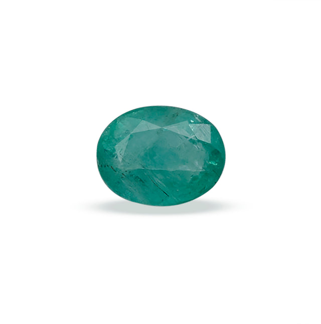 Natural Green Emerald Gemstone (1.39 Carats and 1.53 Ratti)