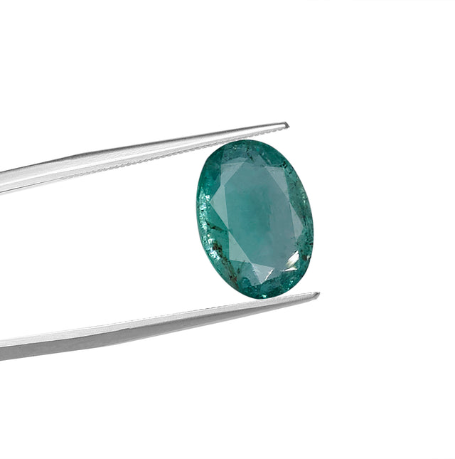 Natural Green Emerald Gemstone (1.42 Carats and 1.56 Ratti)