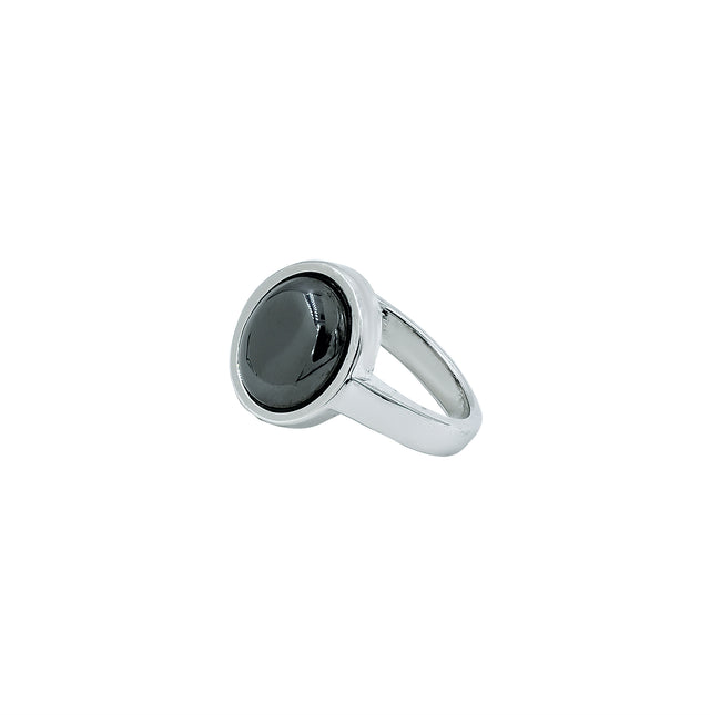 Gun Metal Ring (8.15 Carat / 8.97 Ratti)