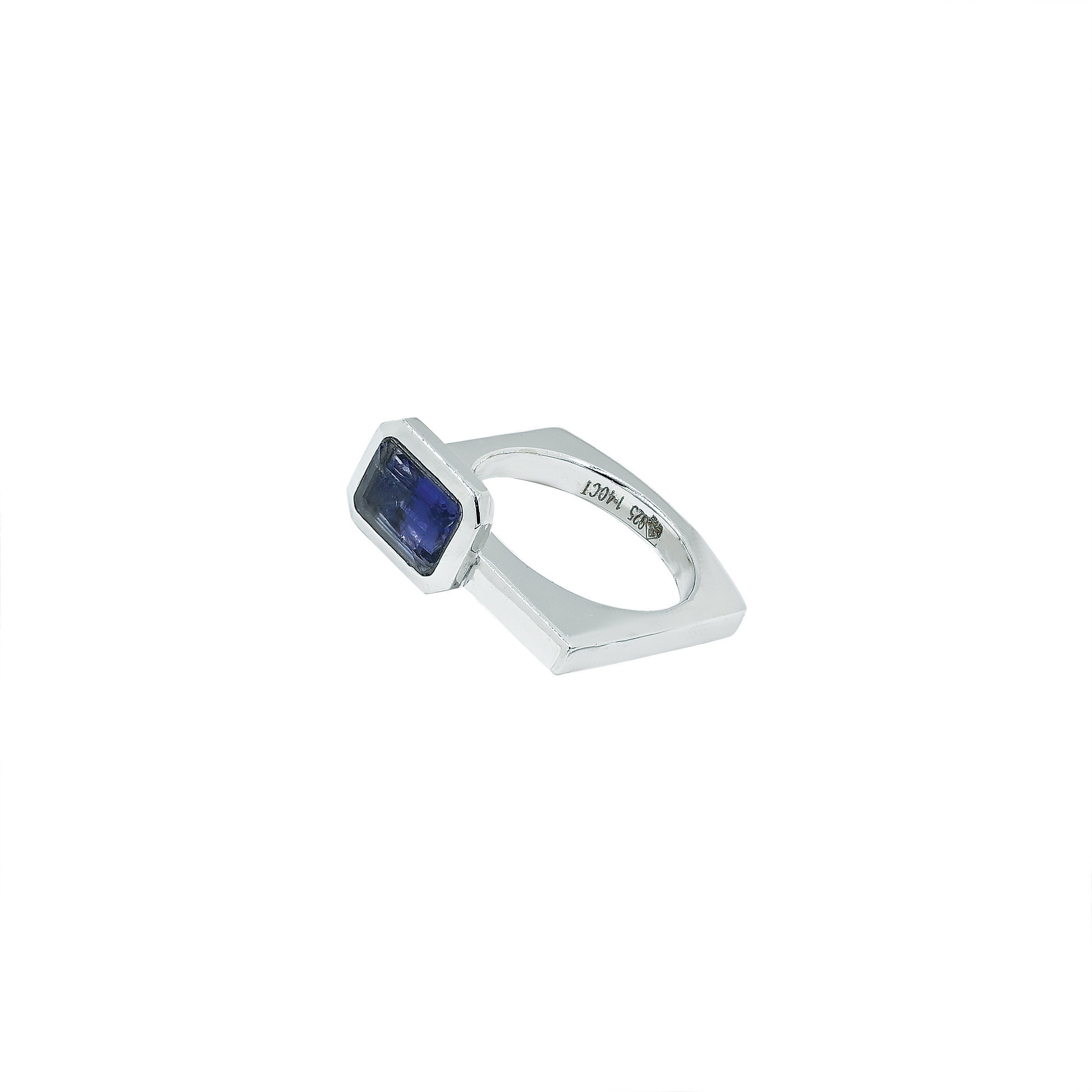 Iolite (Neeli) Ring (1.40 Carat / 1.54 Ratti)