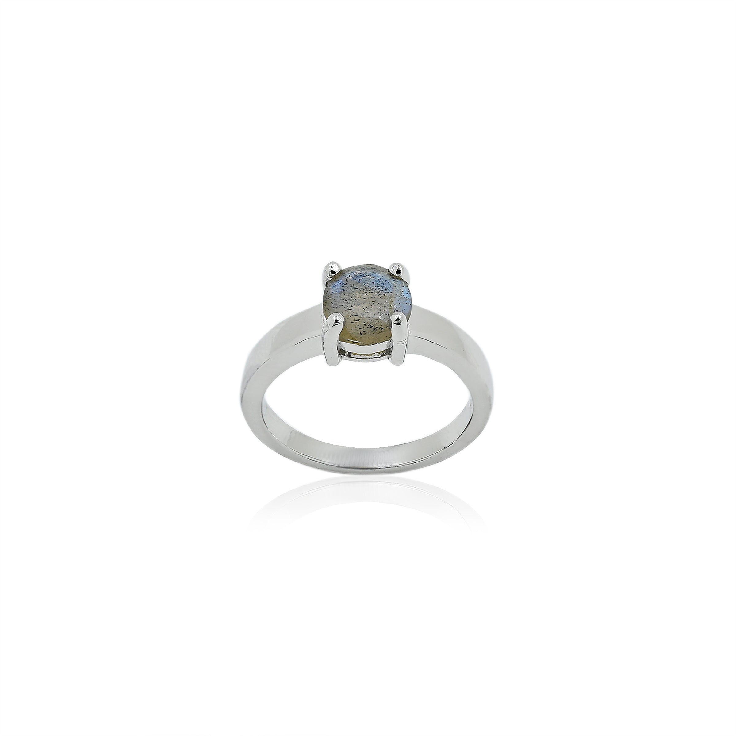 Labradorite Ring (1.25 Carat / 1.38 Ratti)