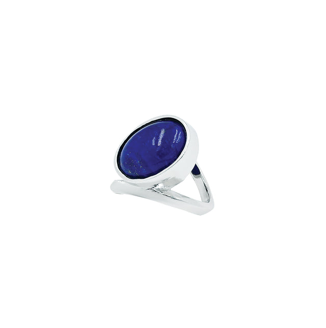 Lapis Lazuli(Lajward) Ring (5.85 Carat /6.44 Ratti)