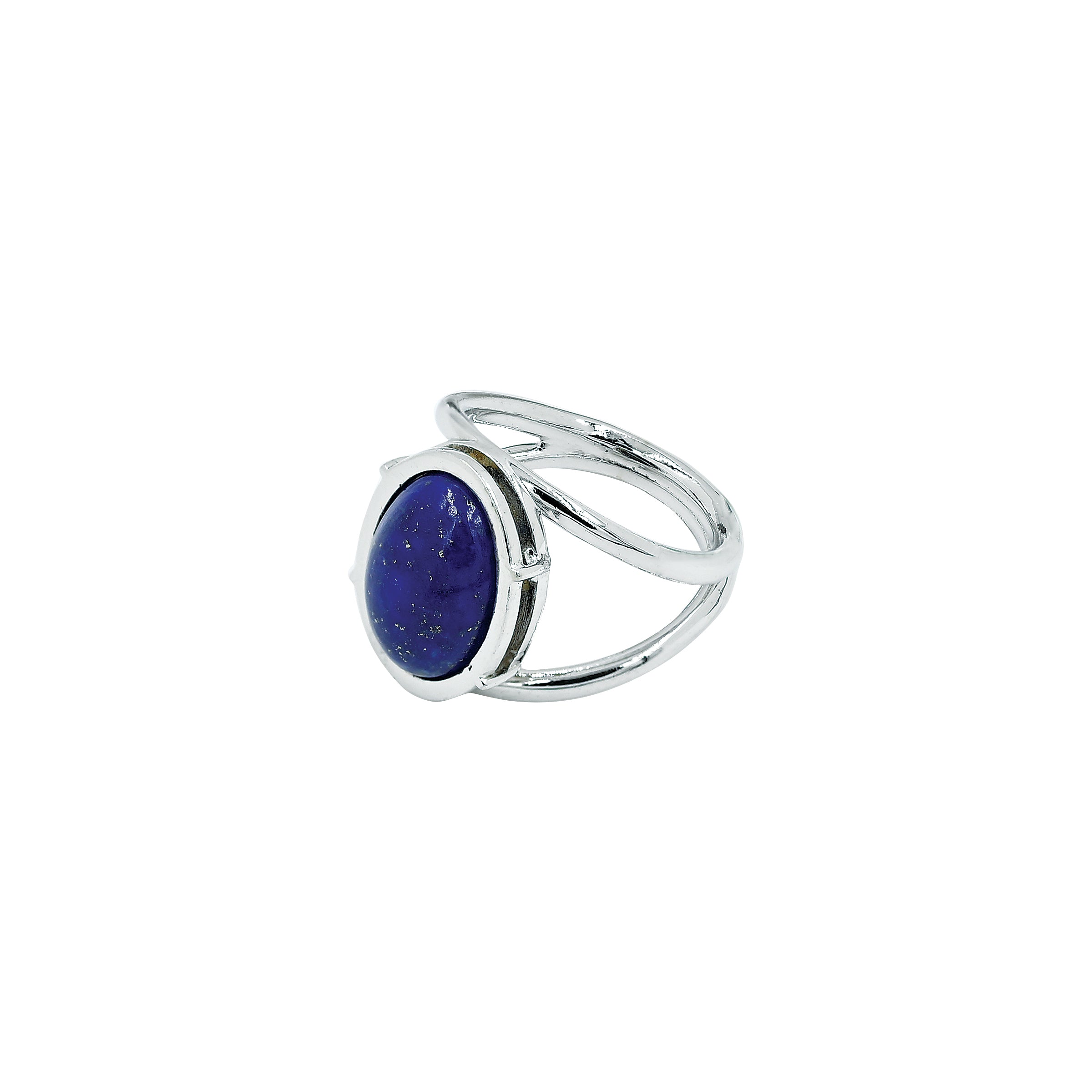 Lapis Lazuli(Lajward) Ring (6.00 Carat /6.60 Ratti)