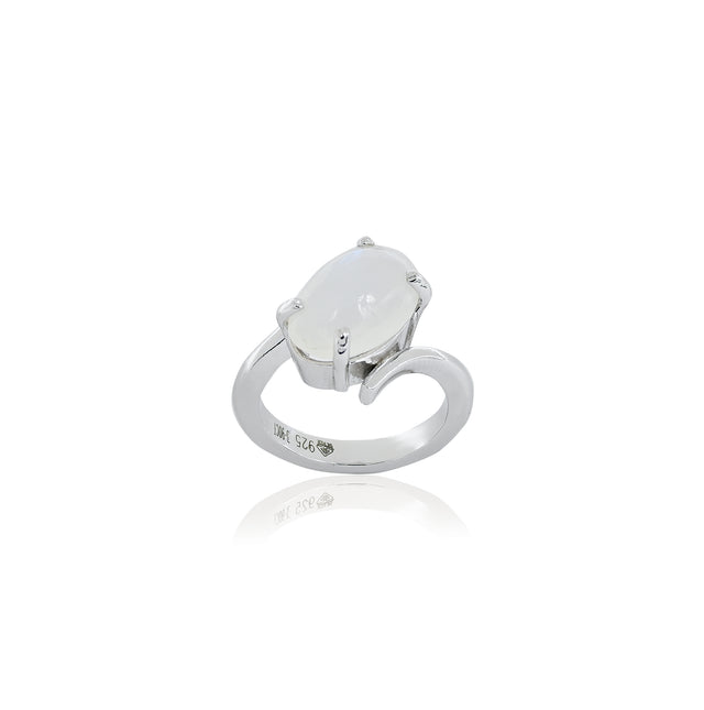 Moonstone (Chandramani) Ring (3.90 Carat /4.29 Ratti)