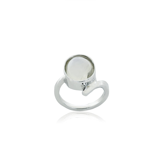Moonstone (Chandramani) Ring (4.50 Carat /4.95 Ratti)