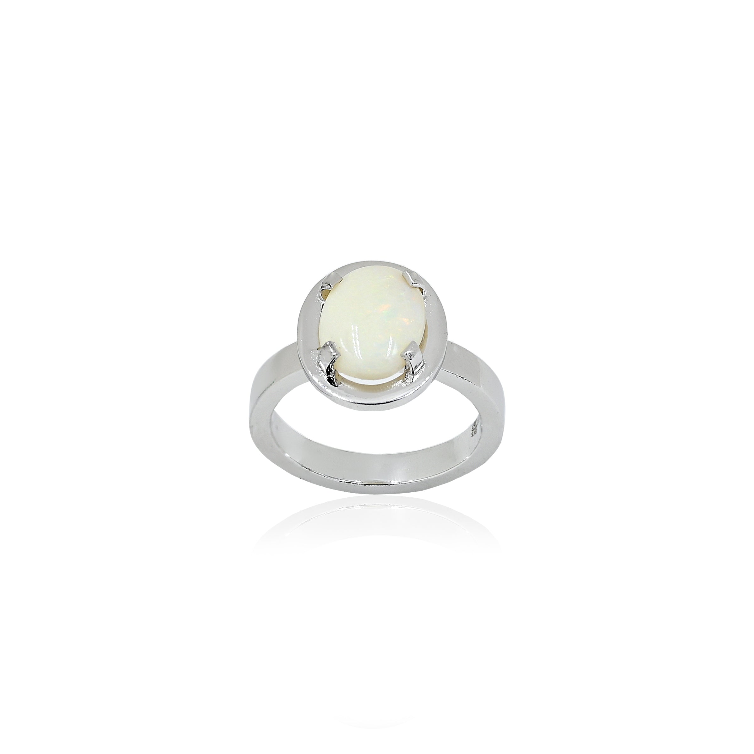Opal Ring (1.90 Carat / 2.09 Ratti)