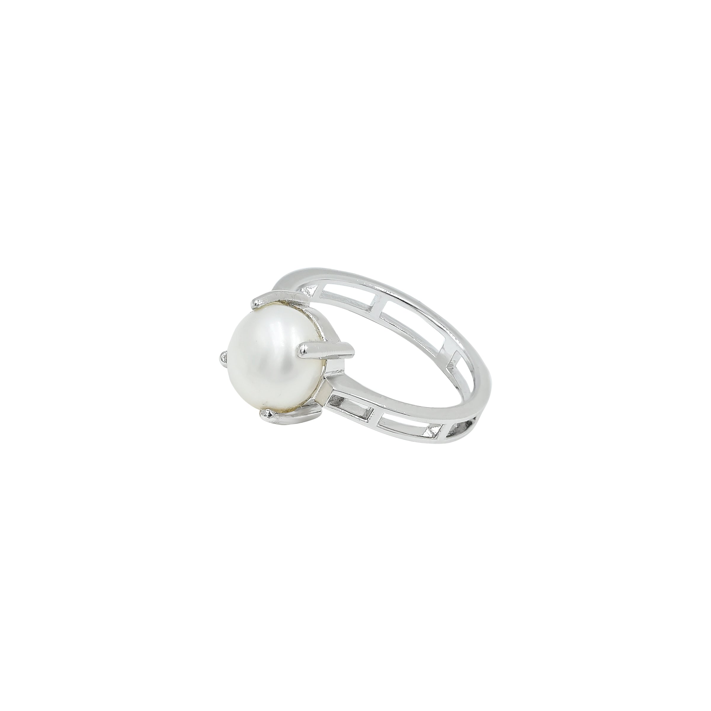 Natural Pearl (Moti) 3.55ct (3.91 Ratti) Ring