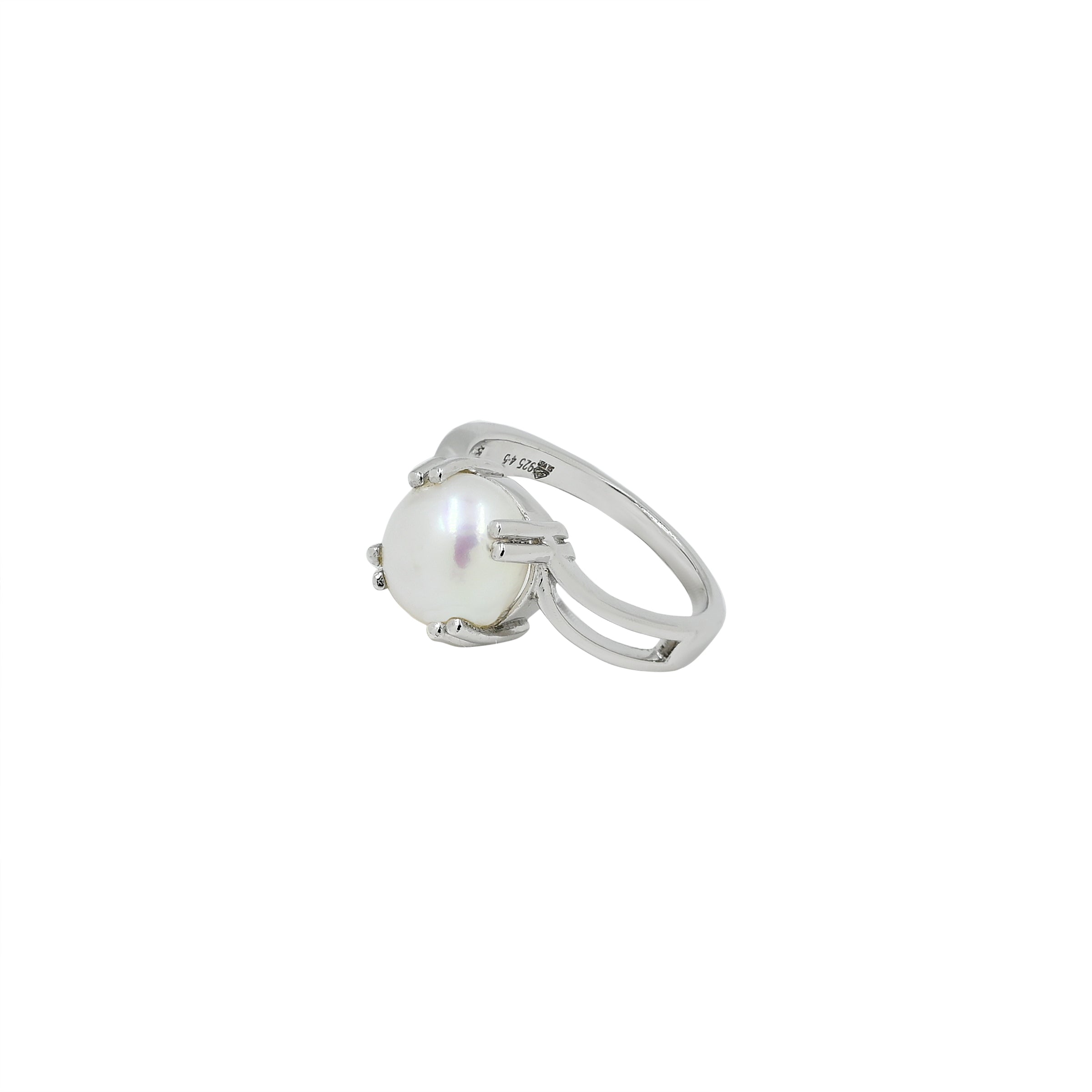 Natural Pearl (Moti) 4.55ct (5.01 Ratti) Ring
