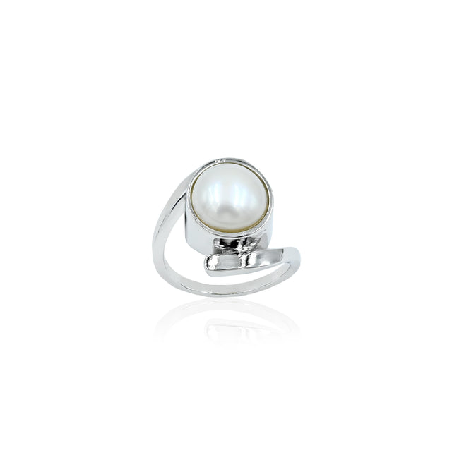 Natural Pearl (Moti) 6.70ct (7.37 Ratti) Ring