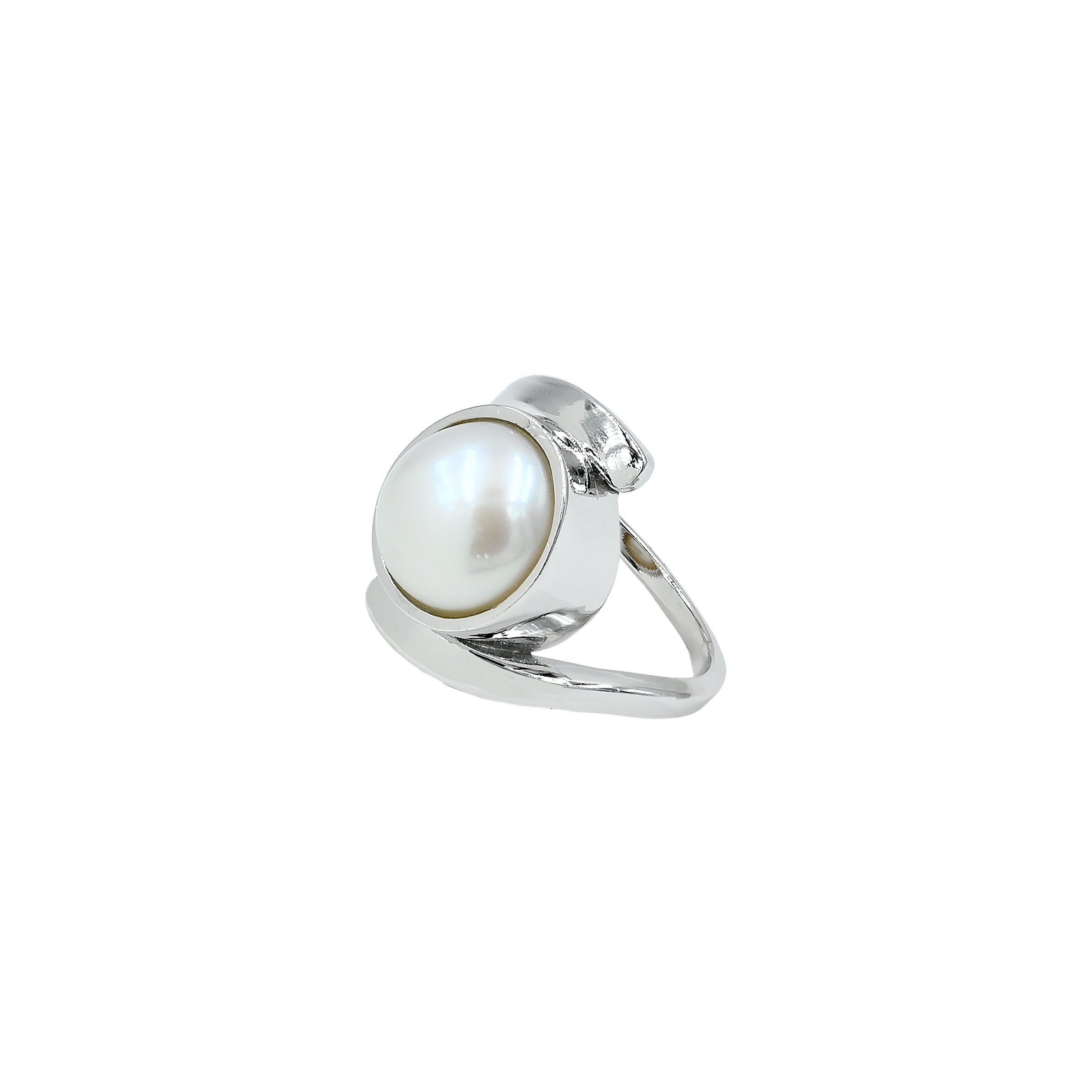 Natural Pearl (Moti) 6.70ct (7.37 Ratti) Ring