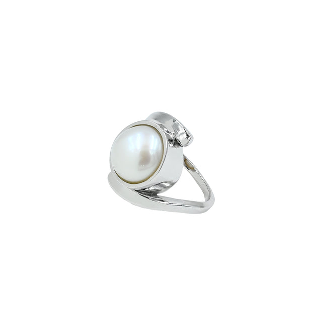 Natural Pearl (Moti) 6.70ct (7.37 Ratti) Ring