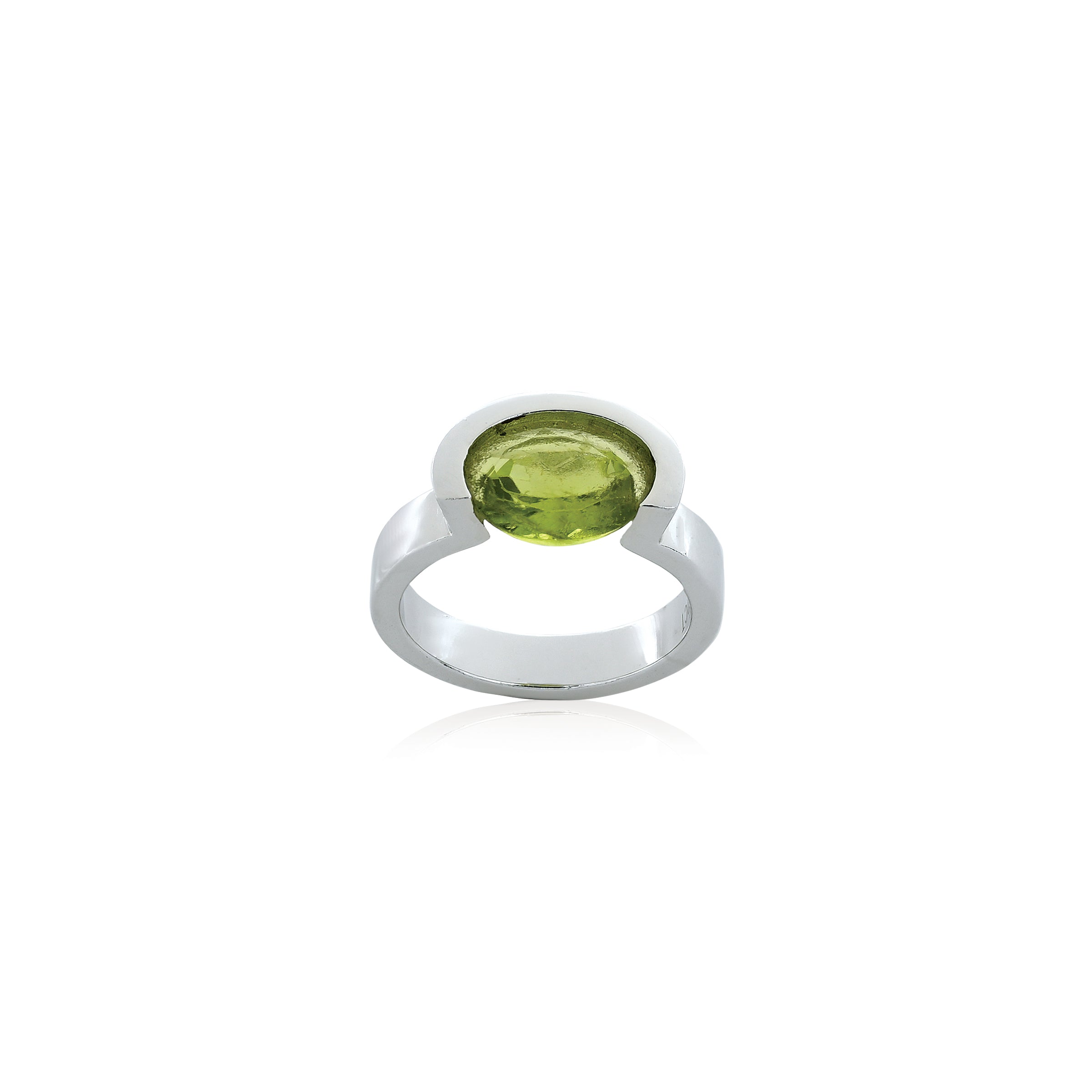 Peridot Ring (2.50 Carat / 2.75 Ratti)