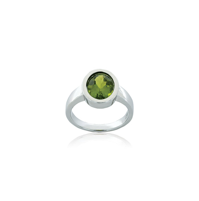 Peridot Ring (2.90 Carat / 3.19 Ratti)