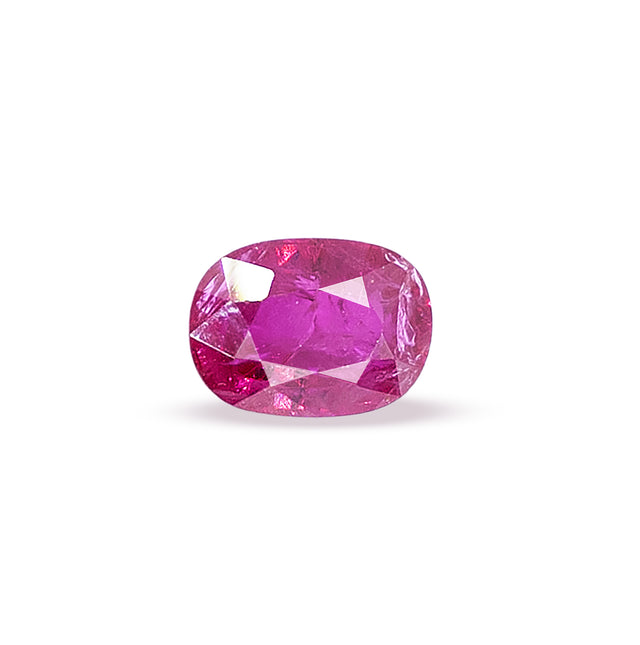 Natural Ruby Gemstone (3.03 Carat and 3.33 Ratti)