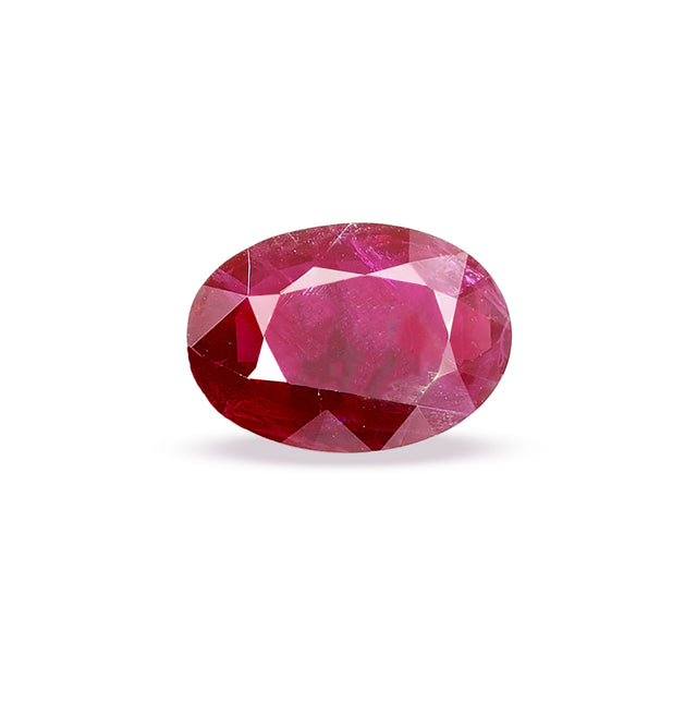 Natural Ruby Gemstone (4.31 Carat and 4.74 Ratti)