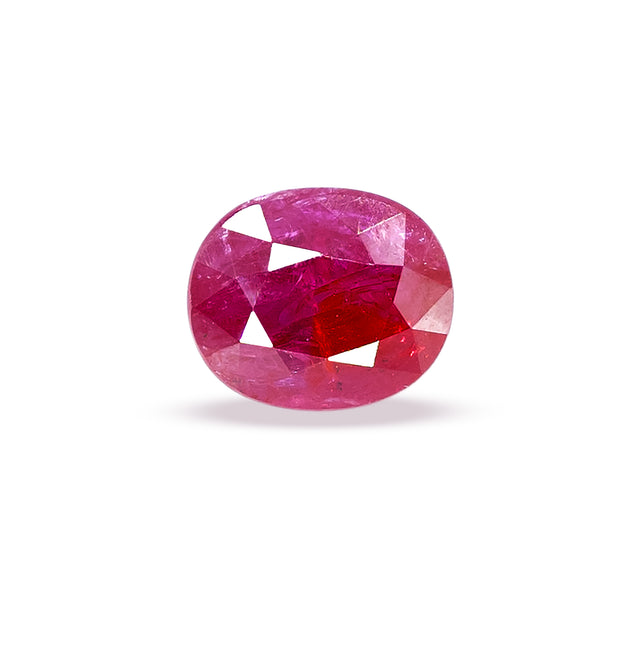 Natural Ruby Gemstone (4.55 Carat and 5.01 Ratti)