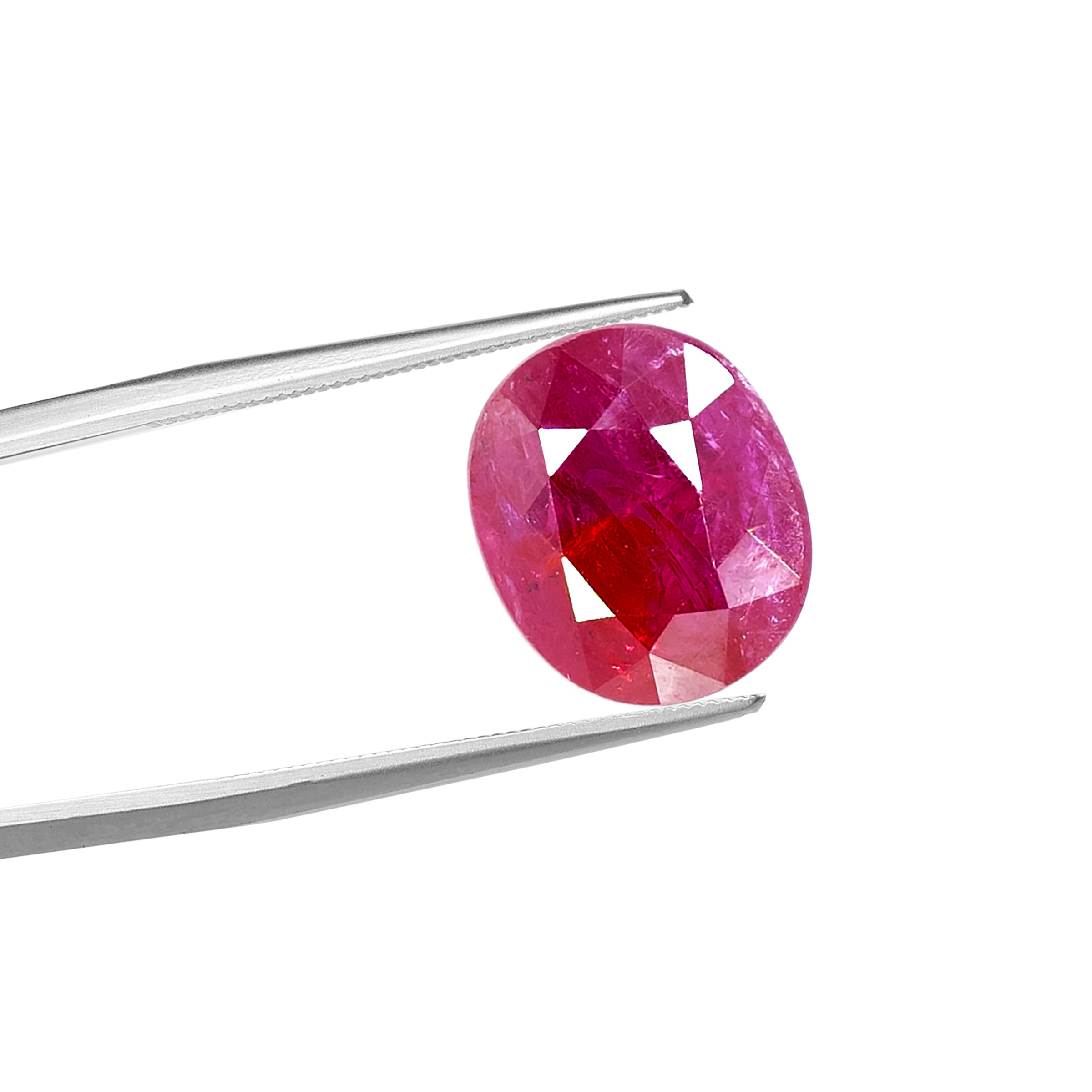 Natural Ruby Gemstone (4.55 Carat and 5.01 Ratti)