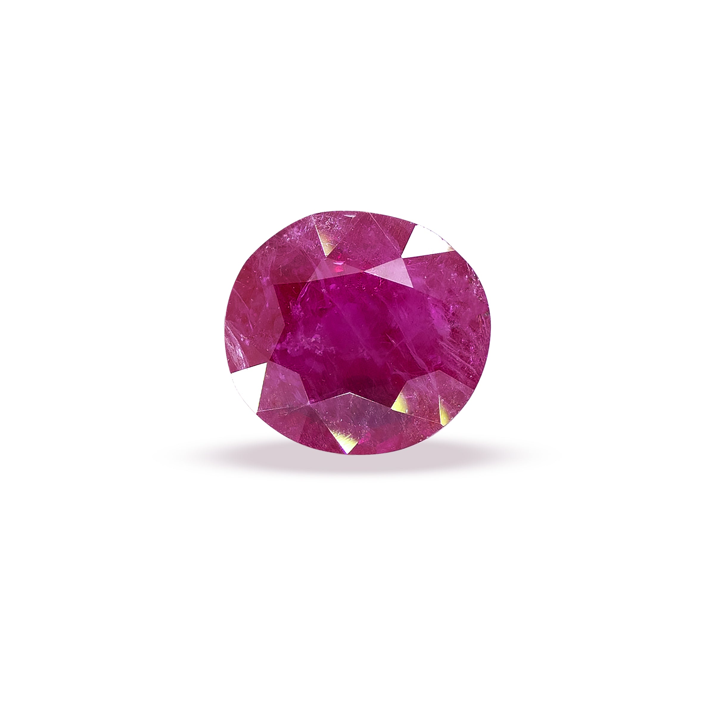 Natural Ruby Gemstone (4.92 Carat and 5.41 Ratti)